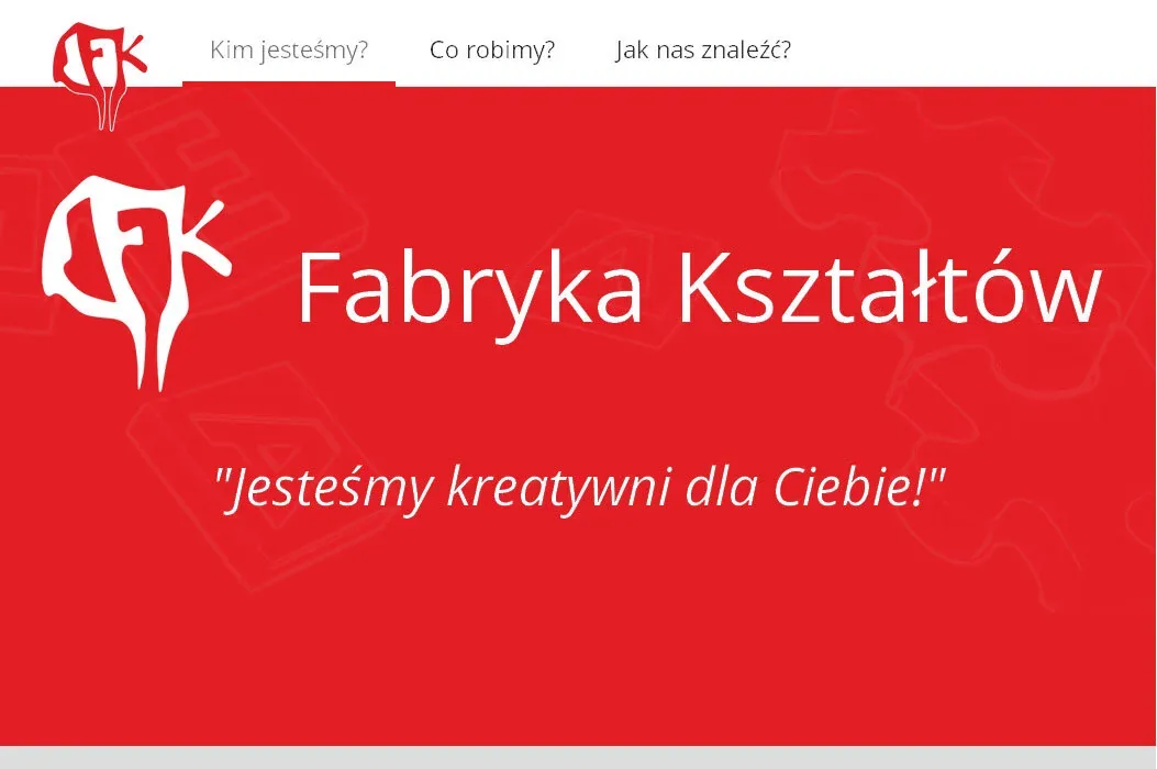 Fabryka Kształtów — desktop