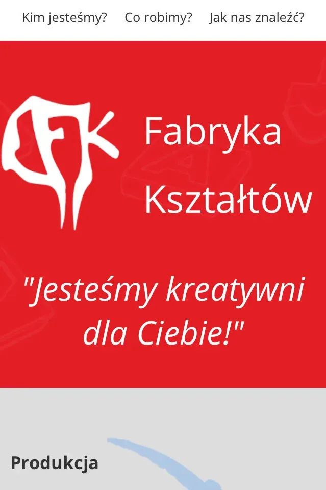 Fabryka Kształtów — mobile