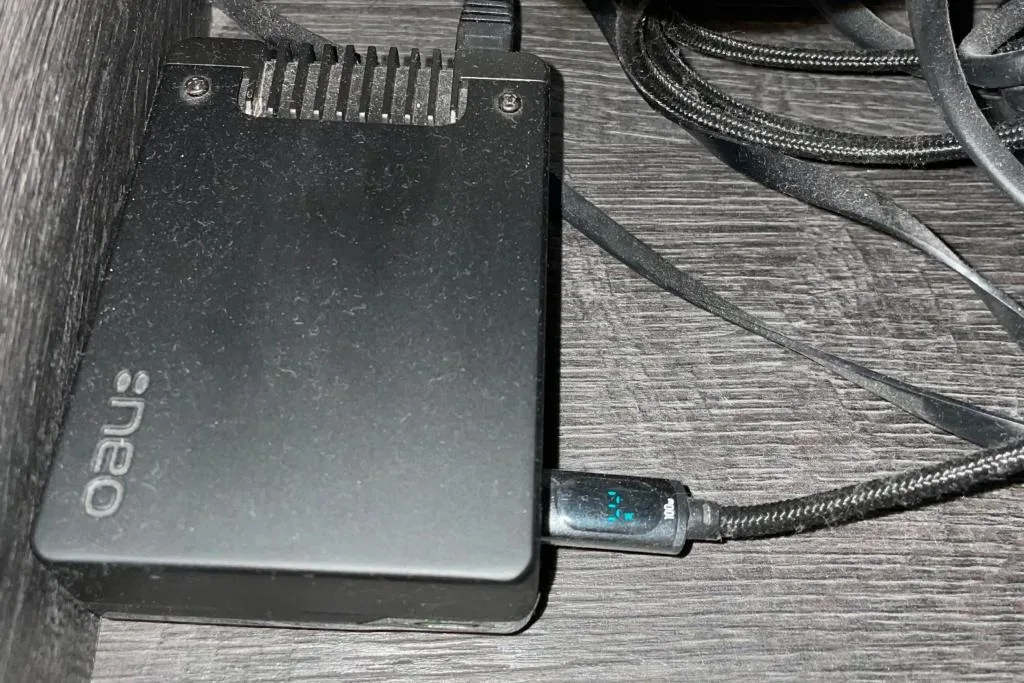 Raspberry Pi 5 with Argon NEO 5 case and NVMe drive